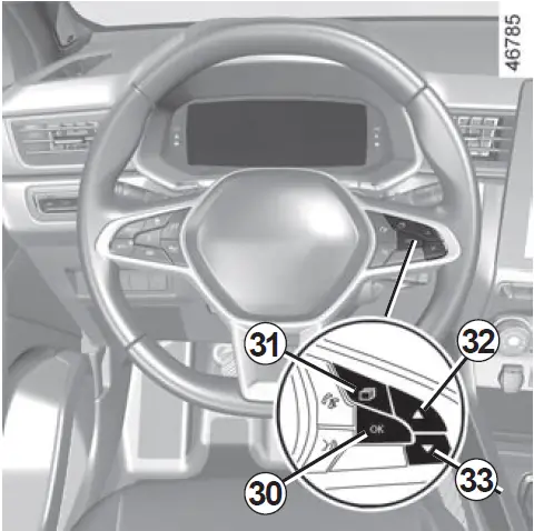 2024 Renault Captur-Displays and Indicators-fig 14