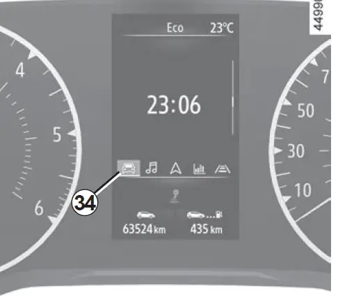 2024 Renault Captur-Displays and Indicators-fig 15