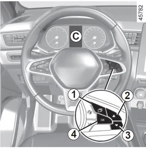 2024 Renault Captur-Displays and Indicators-fig 18