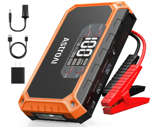 Revive Your Ride: AstroAI T8 Car Battery Jump Starter User Manual - Auto User  Guide