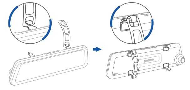 How-To-Install-Pelsee-P12-Pro-Max-Rear-View-Mirror-Camera-Mounting-mirror