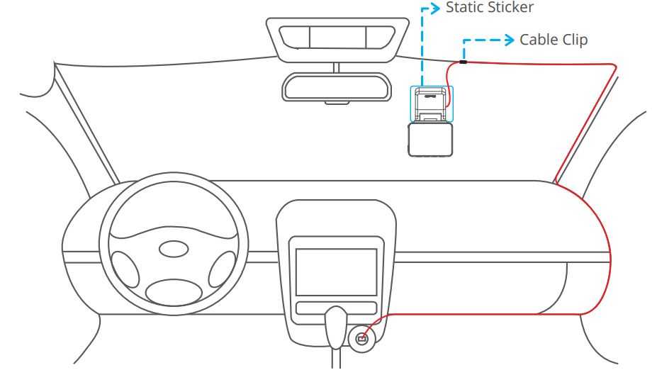 How-To-Use-Kingslim-D4-Dual-Dash-Cam-Mounting-Camera