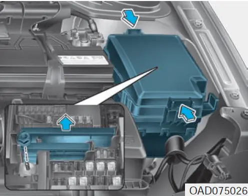 2017 Hyundai Elantra-Replacing a Blown Fuses-fig 8