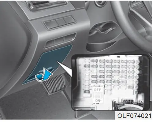 2017 Hyundai Tucson-Fuse Diagram and Relay-fig 1