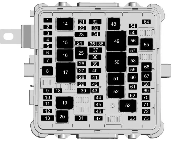 2018 Cadillac CT6-Fuses and Fuse Box-fig 2