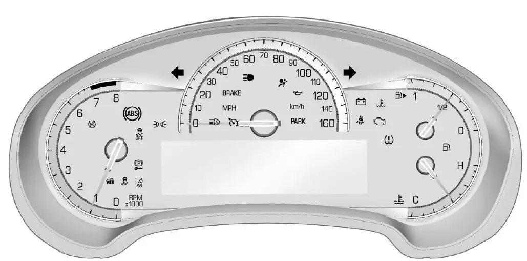 2019 Cadillac XTS-Instrument Cluster-fig 1