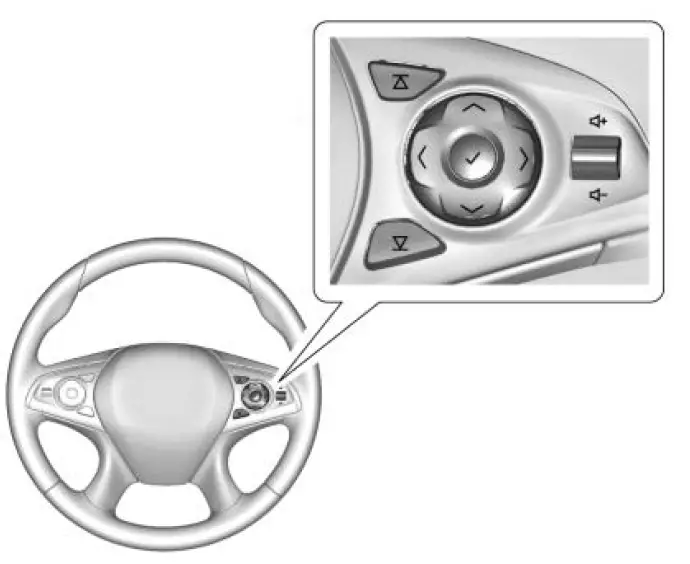 2020 Buick Enclave Display Setting How to Use Screen Display-fig-1