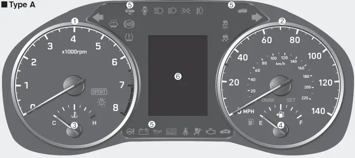 2021-Hyundai-Accent-Instrument-Cluster-System-How-they-work-fig-1