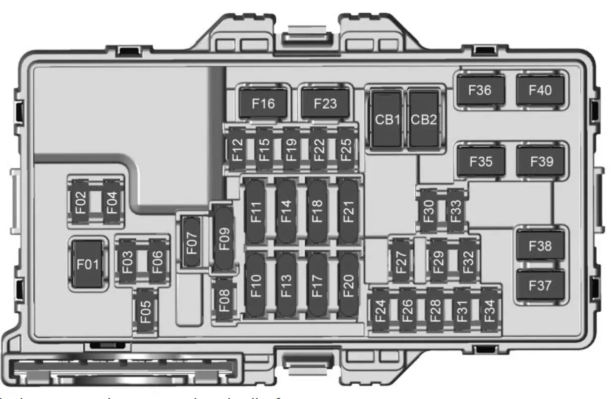 2022 GMC Hummer EV Fixing a Blown Fuse Fuse Diagrams-fig- (12)