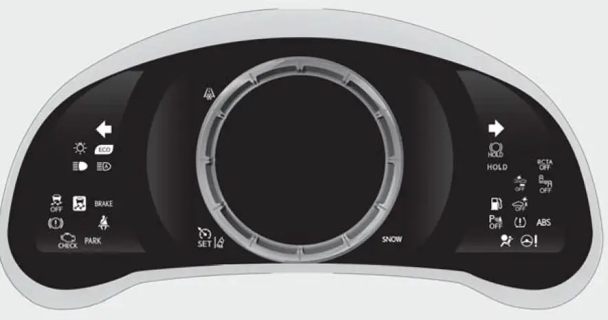 2022 Lexus IS 500-Warning lights and indicators-fig 53
