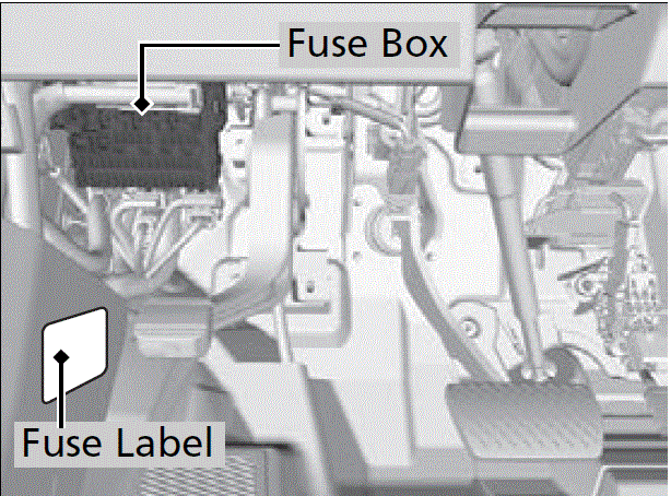 2023 Acura RDX Interior Fuse Box02