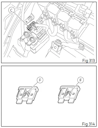 2024 Ducati Multistrada V2S ( Fuses and Fuse Box ) 3