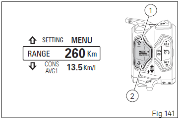 2024 Ducati Multistrada V2S (Instrument Panel System ) 8