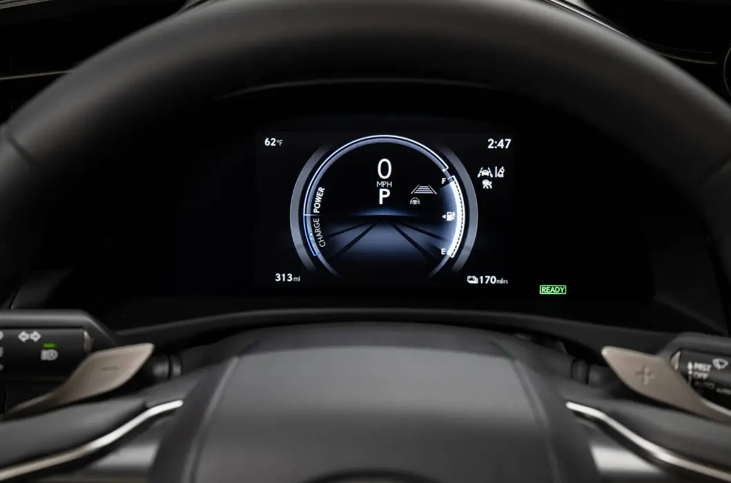 2024-Lexus-RZ-Review-Specs-Price-and-Mileage-(Brochure)-Guage-Controler