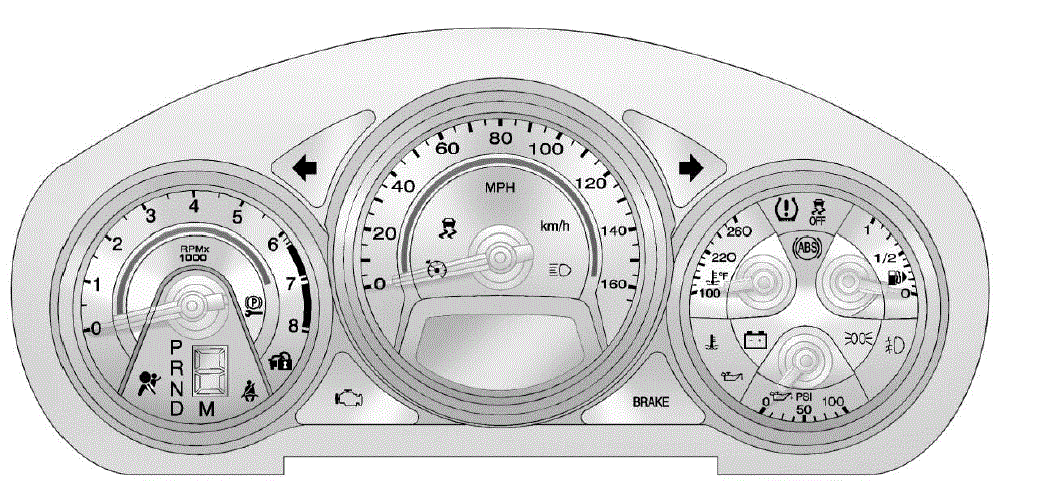 Display Instructions 2014 Cadillac CTS Dashboard Instructions14)