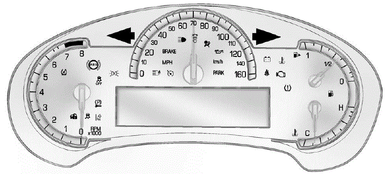 Cluster Cadillac XTS 2015 Dashboard Instructions (1)