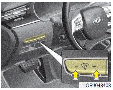 Cluster and LCD Display Control 2020 Kia K900 (2)