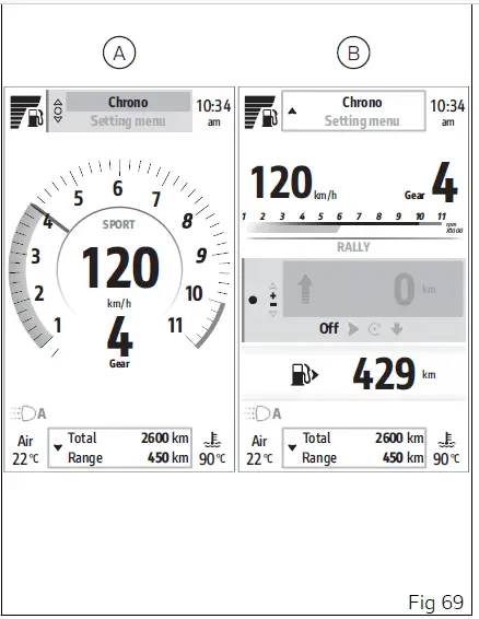 2024 Ducati DesertX Display Instrument Panel 03