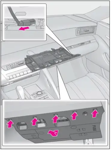 Fuse-Box-Diagram-2021-Lexus-LC-500h-Replace-Fuses-fig-7
