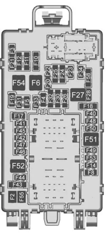 Fuses Guide 2023 GMC Sierra 1500 Fuse Diagrams-fig- (10)
