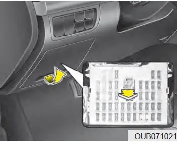 Fuses-and-fuse-box-2017-Kia-RIO-How-to-replace-fuse-fig-