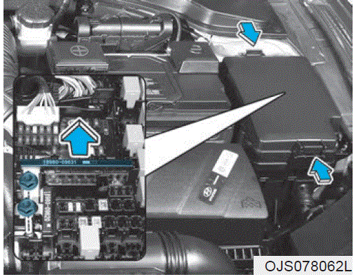 Fuses and fuse box 2019 Hyundai Veloster Replacing fuse diagram (9)