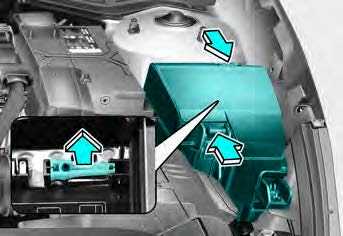 Fuses and fuse box 2021 Hyundai Sonata Replacing fuse diagram (3)