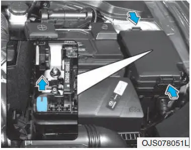 Fuses box diagram 2021 Hyundai Veloster Replacing blown fuse fig 3