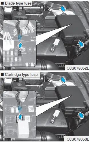 Fuses box diagram 2021 Hyundai Veloster Replacing blown fuse fig 6