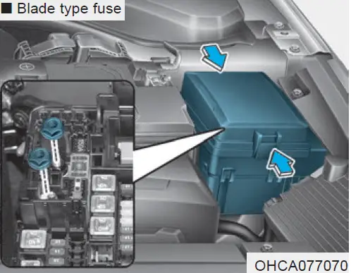 How to fix a blown fuse 2018 Hyundai Accent Fuses diagram (5)