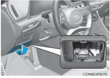 How to fix a blown fuse 2020 Hyundai Sonata Fuses diagram fig 2