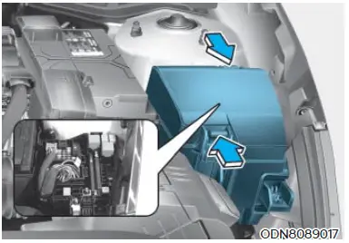 How to fix a blown fuse 2020 Hyundai Sonata Fuses diagram fig 8