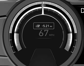 Instrument cluster 2019 Hyundai Kona EV Dashboard Indicators (14)