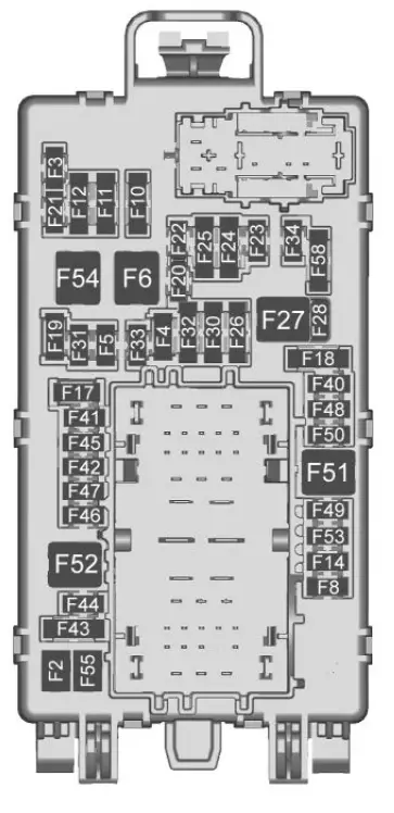 Repair Fuses 2021 GMC Sierra HD Fuse Diagrams and Relay -fig- (11)