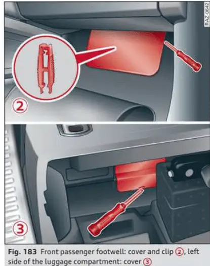 Repair Fuses 2023 Audi e-tron Fuses and Fuse Box (2)