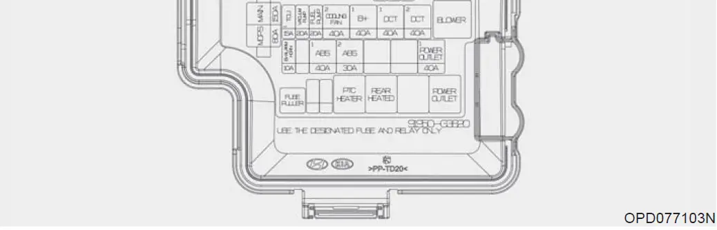 Repalcing Fuses 2018 Hyundai Elantra Fuse Diagram and Details (17)