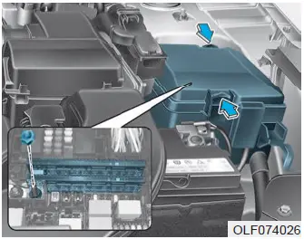 Replace blown fuses 2021 Hyundai Sonata Fuses diagram fig 8