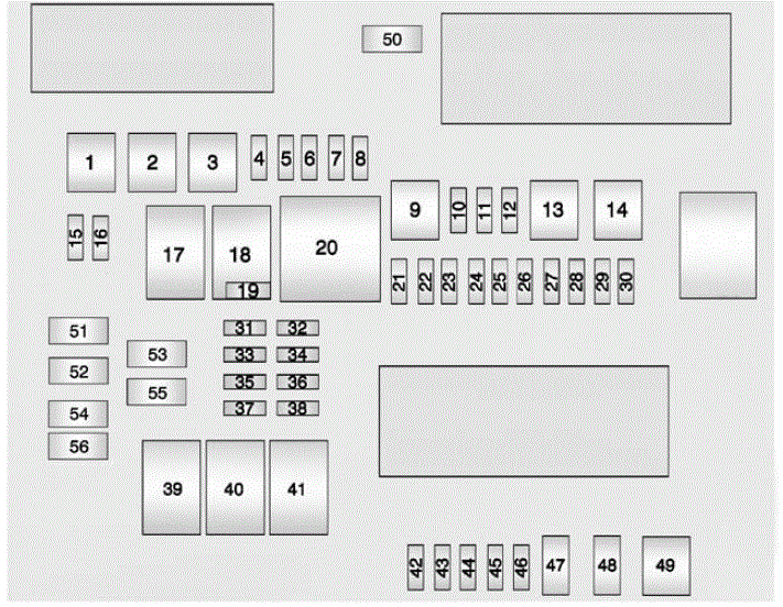 Replacing a blown Fuse 2015 Cadillac CTS Fuse Diagram (2)