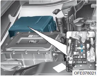 Replacing fuse 2019 Hyundai Nexo fuses and fuse box diagram fig 4