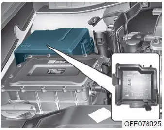Replacing fuse 2019 Hyundai Nexo fuses and fuse box diagram fig 8