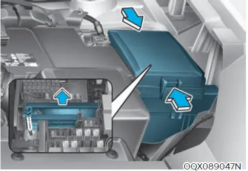 Replacing fuse 2020 Hyundai Venue fuses and fuse box diagram (10)