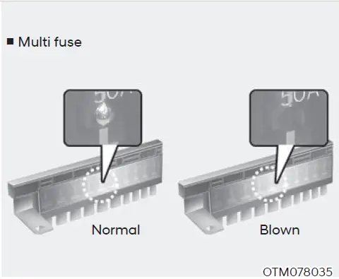 Replacing fuse 2020 Hyundai Venue fuses and fuse box diagram (2)