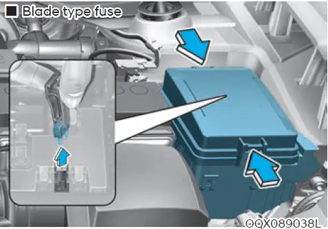 Replacing fuse 2020 Hyundai Venue fuses and fuse box diagram (7)