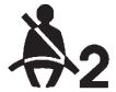 2013 cadillac ats Passenger Safety Belt-fig.2