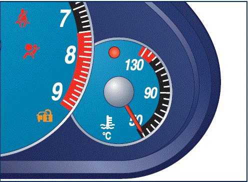 2016 Maserati GranTurismo Coolant thermometer 05