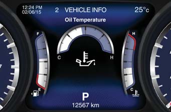 2017 Maserati Quattroporte Oil Temperature 10