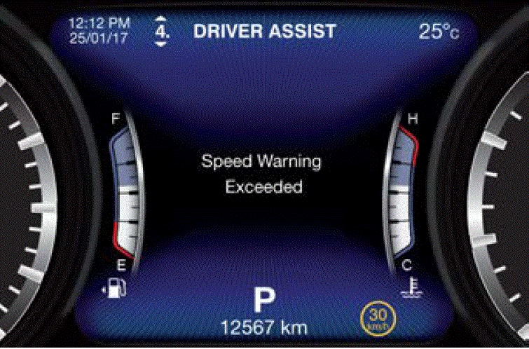 2018 Maserati Levante Warning Messages Display Features STORED MESSAGES fig 38