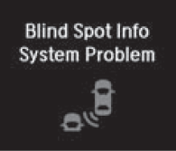 2019 ACURA TLX Warning Lights Dashboard Indicators Blind spot FIG 73