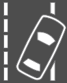 2019 ACURA TLX Warning Lights Dashboard Indicators Road Departure FIG 51