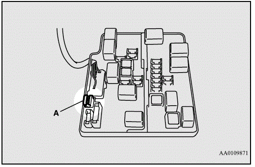 2019 Mitsubishi Mirage G4 Fuse replacement 12